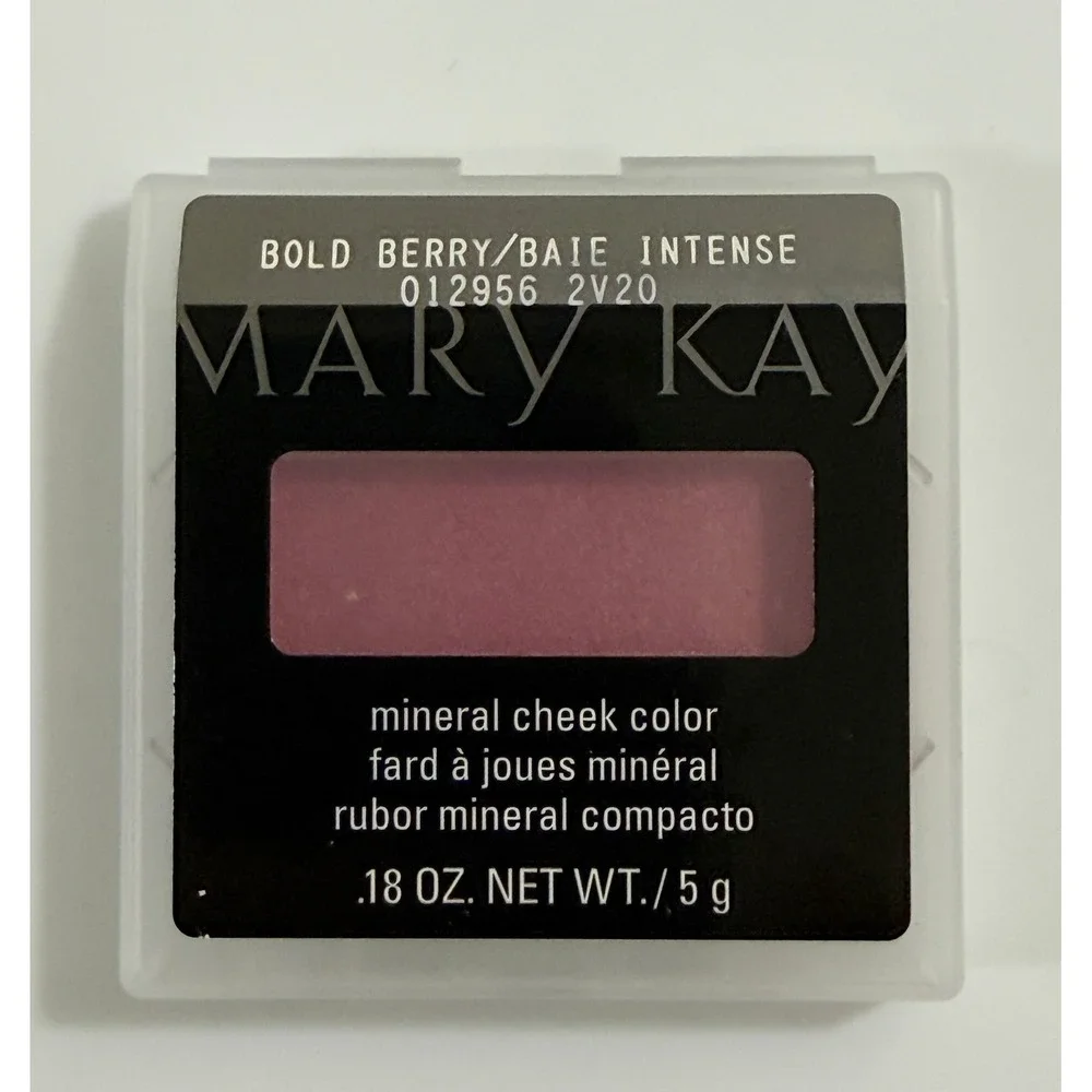 Mary Kay Mineral Cheek Color Women .18 oz Bold Berry Refill Pan 012956